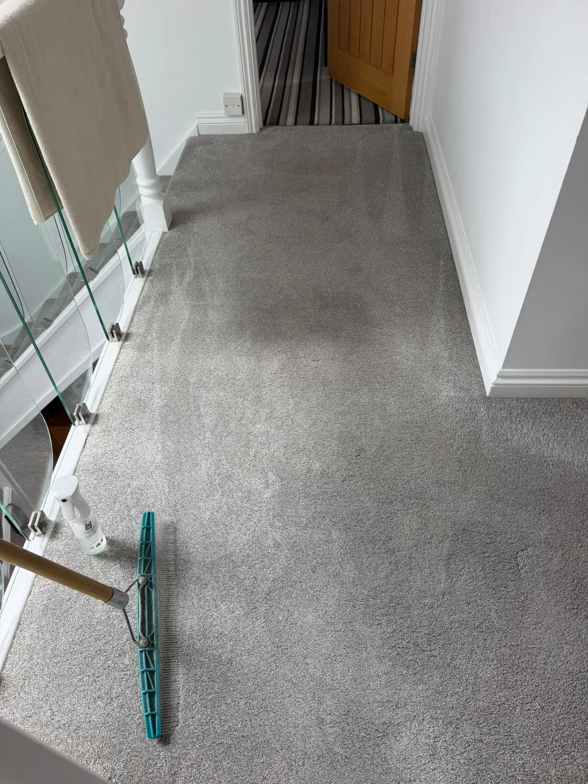 After Appolo landing and stairs cleaning